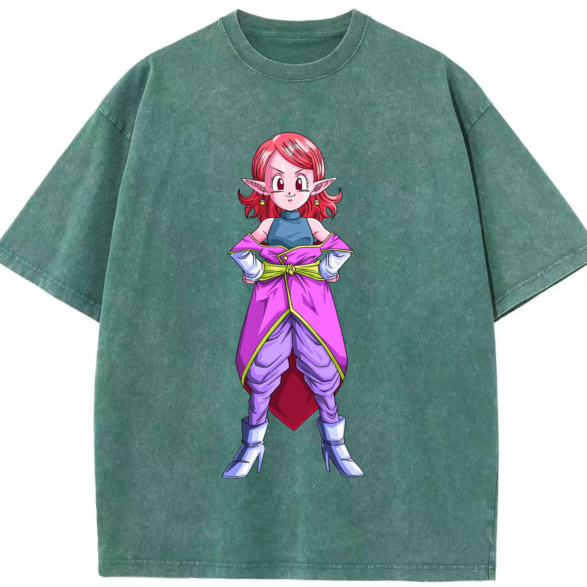 （画像用） ドラゴンボール DRAGON BALL 綿100% ヴィンテージ風 半袖Tシャツ（フロントプリント）